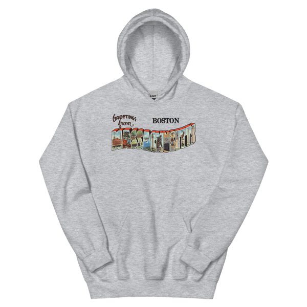Greetings from Boston Hoodie