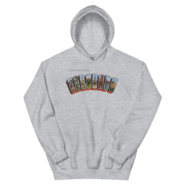 Greetings from Colorado Hoodie