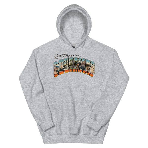 Greetings from Delaware Hoodie