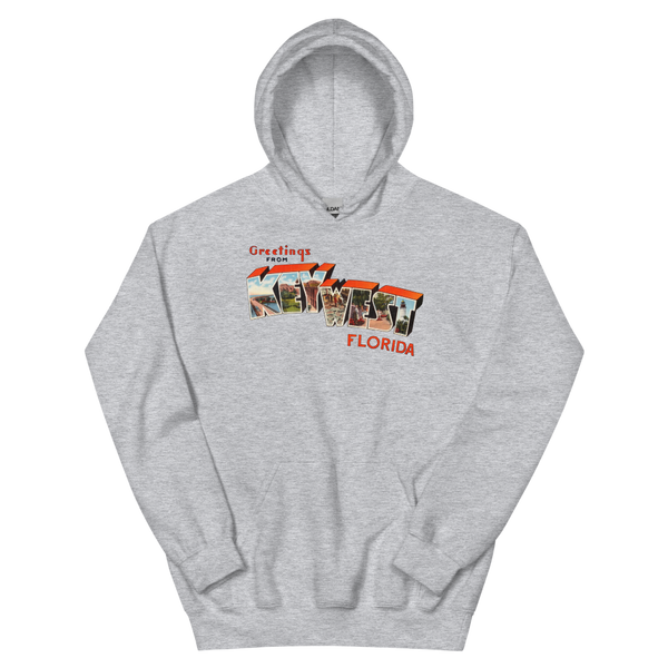 Greetings from Key West, FL Hoodie