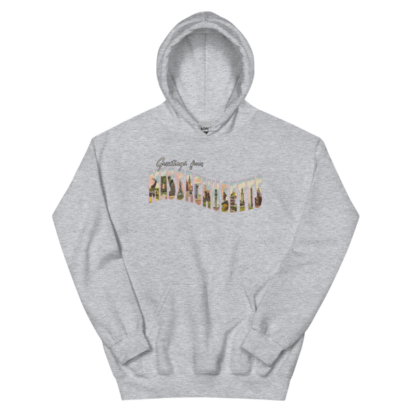 Greetings from Massachusetts Hoodie