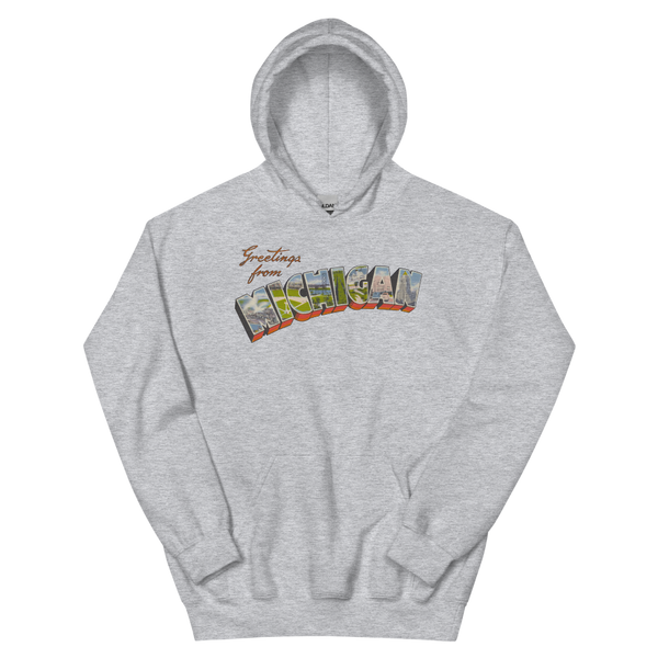 Greetings from Michigan Hoodie