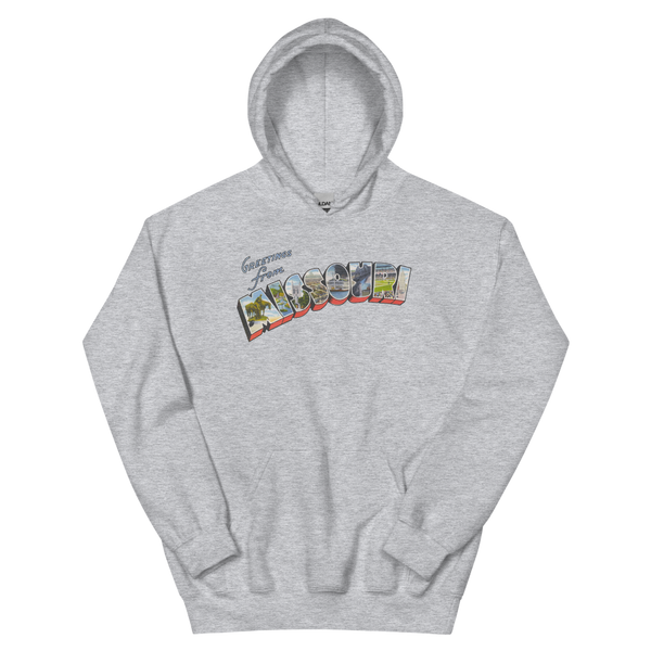 Greetings from Missouri Hoodie