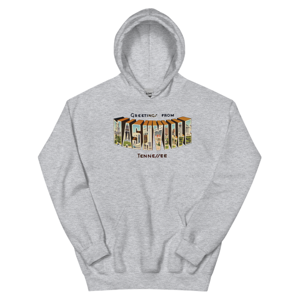 Greetings from Nashville, TN Hoodie