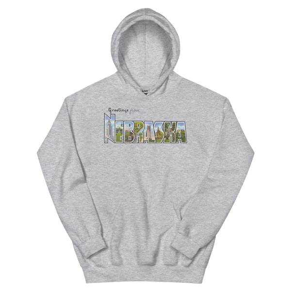 Greetings from Nebraska Hoodie