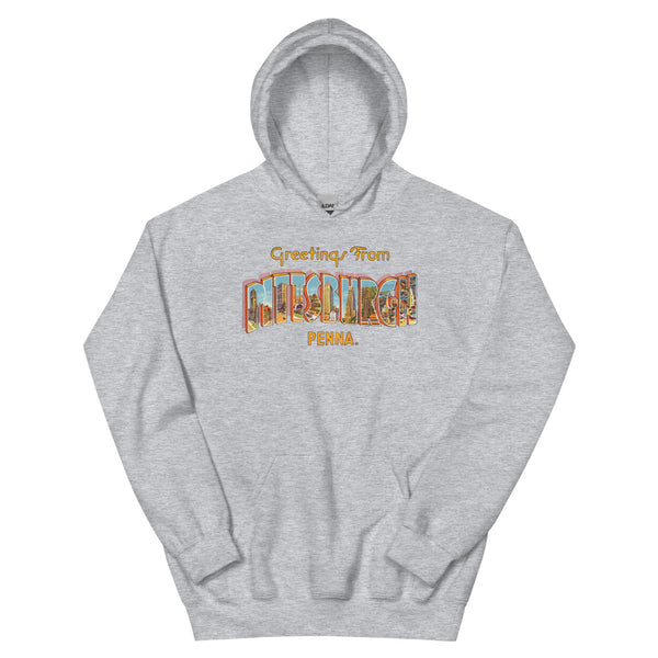 Greetings from Pittsburgh, PA Hoodie