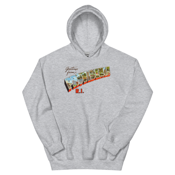 Greetings from Providence, RI Hoodie