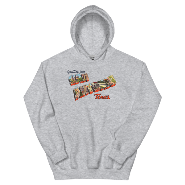 Greetings from San Antonio, TX Hoodie