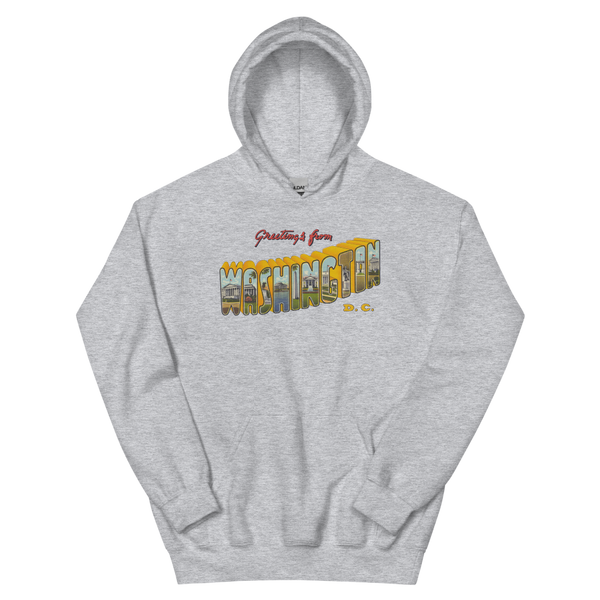 Greetings from Washington DC Hoodie