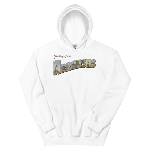 Greetings from Arkansas Hoodie