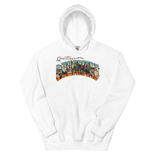 Greetings from Delaware Hoodie