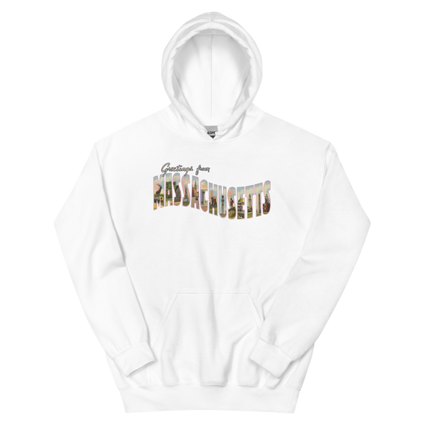 Greetings from Massachusetts Hoodie