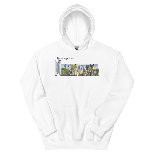 Greetings from Nebraska Hoodie