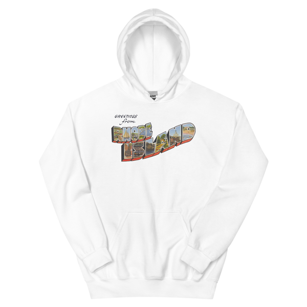 Greetings from Rhode Island Hoodie