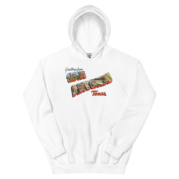 Greetings from San Antonio, TX Hoodie
