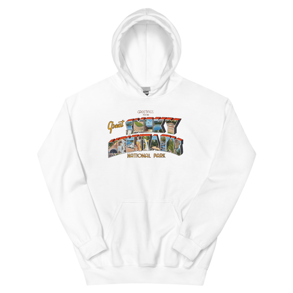 Greetings from Smoky Mountains Hoodie