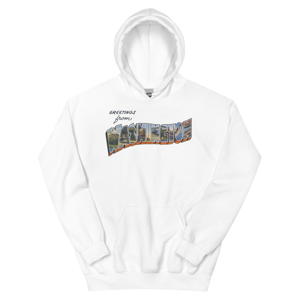 Greetings from Washington Hoodie