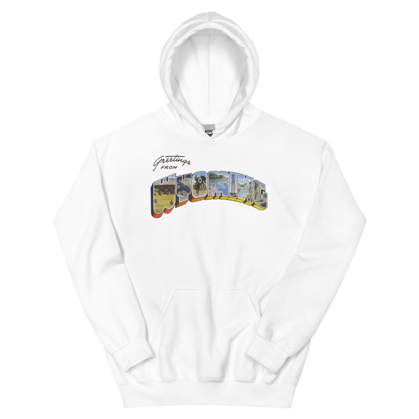 Greetings from Wyoming Hoodie