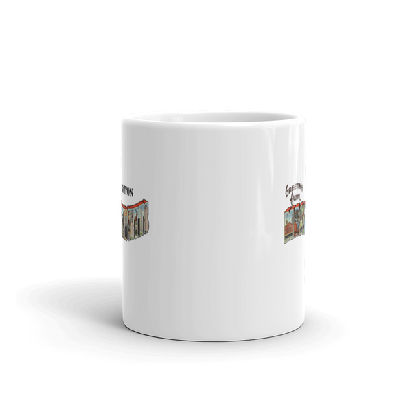 Greetings from Boston Mug