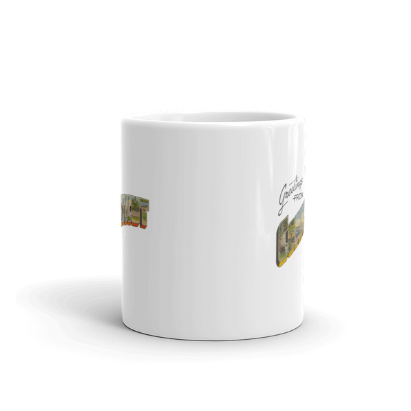 Greetings from Connecticut Mug