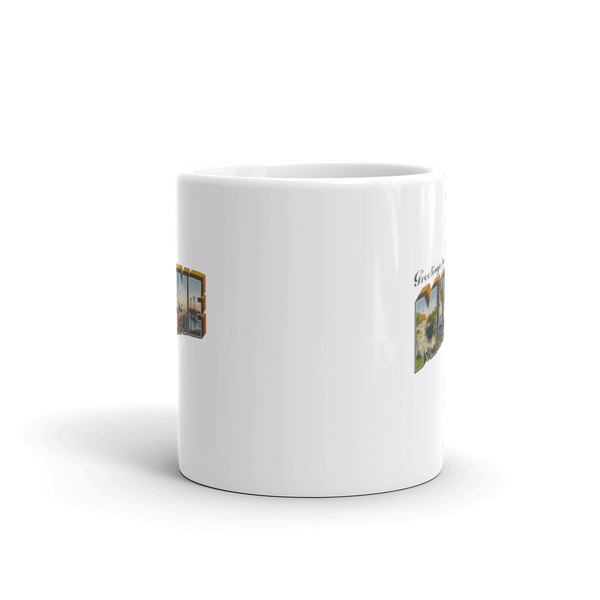 Greetings from Maine Mug
