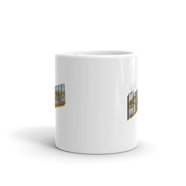 Greetings from Michigan Mug