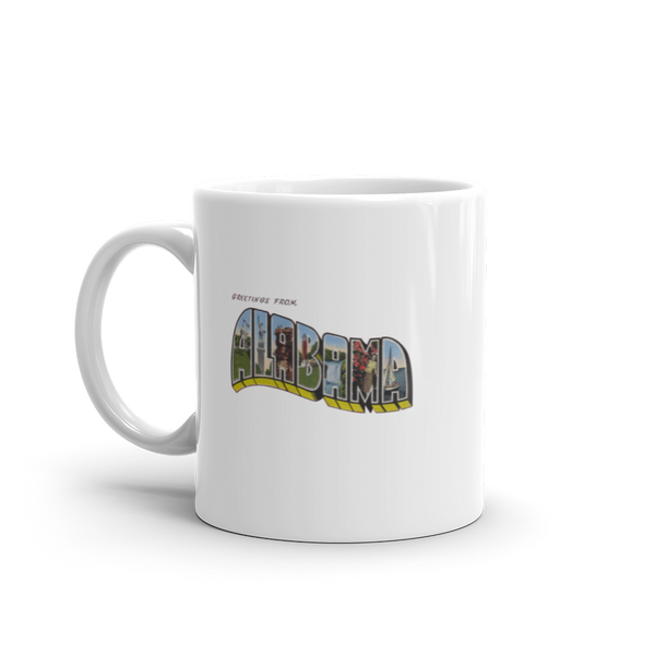 Greetings from Alabama Mug