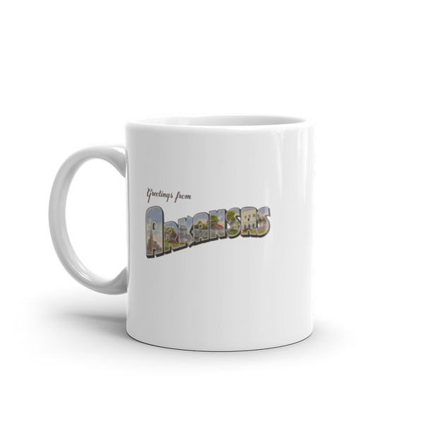 Greetings from Arkansas Mug