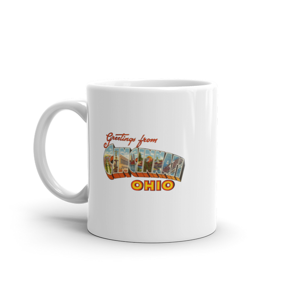 Greetings from Cincinnati, OH Mug