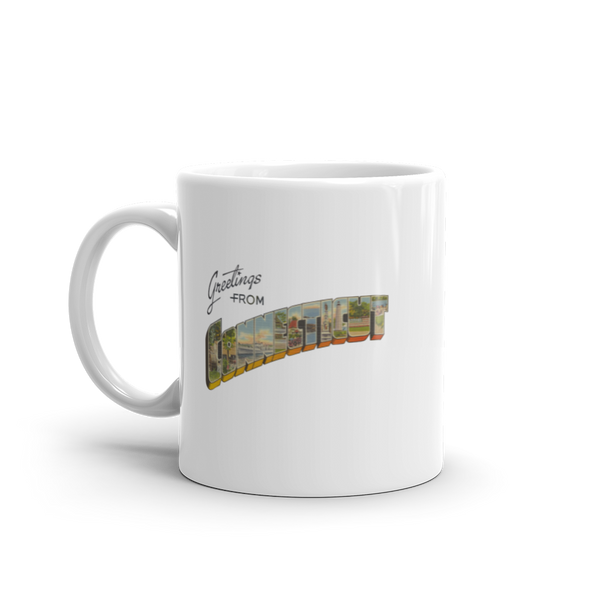 Greetings from Connecticut Mug
