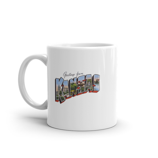 Greetings from Kansas Mug