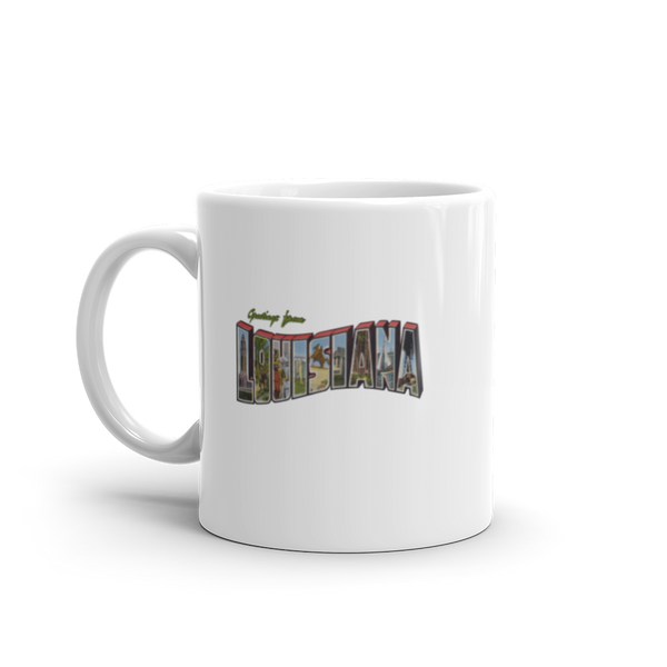 Greetings from Louisiana Mug