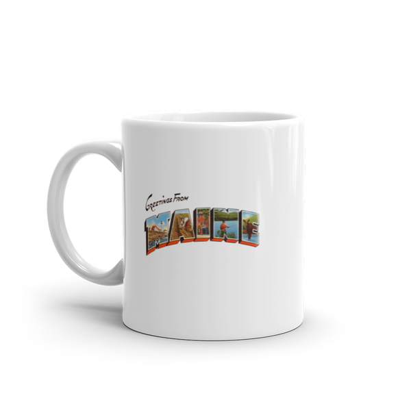 Greetings from Maine Mug