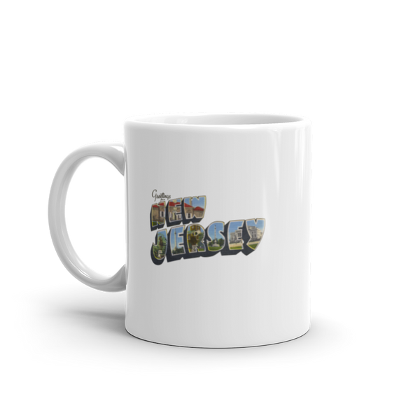 Greetings from New Jersey Mug