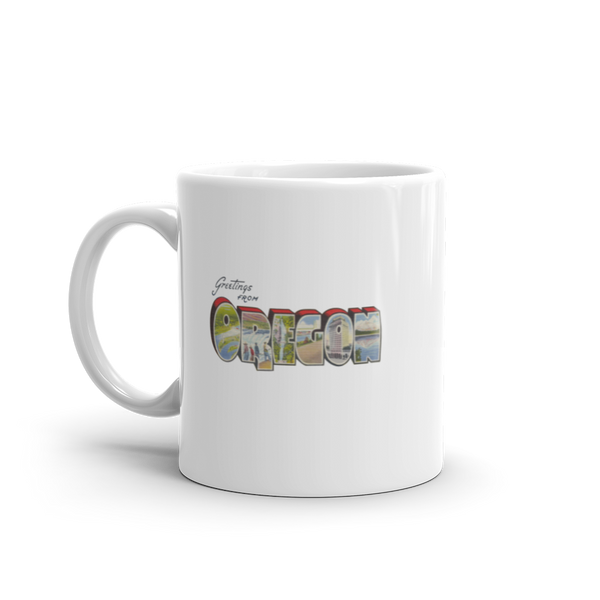 Greetings from Oregon Mug