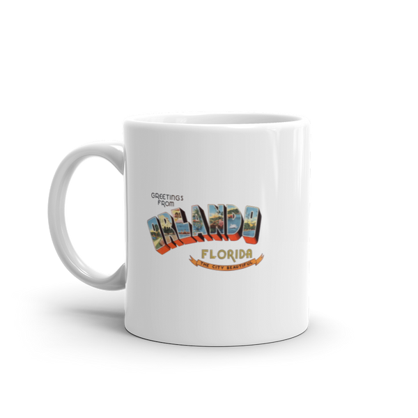 Greetings from Orlando, FL Mug