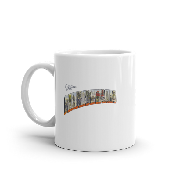 Greetings from Pennsylvania Mug