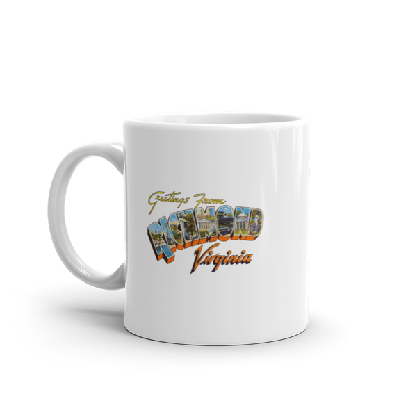 Greetings from Richmond, VA Mug