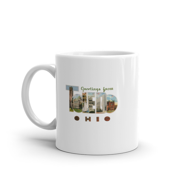 Greetings from Toledo, OH Mug