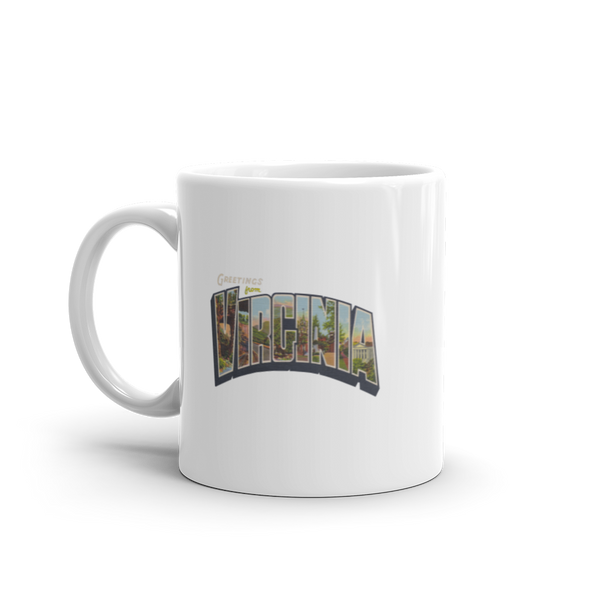 Greetings from Virginia Mug