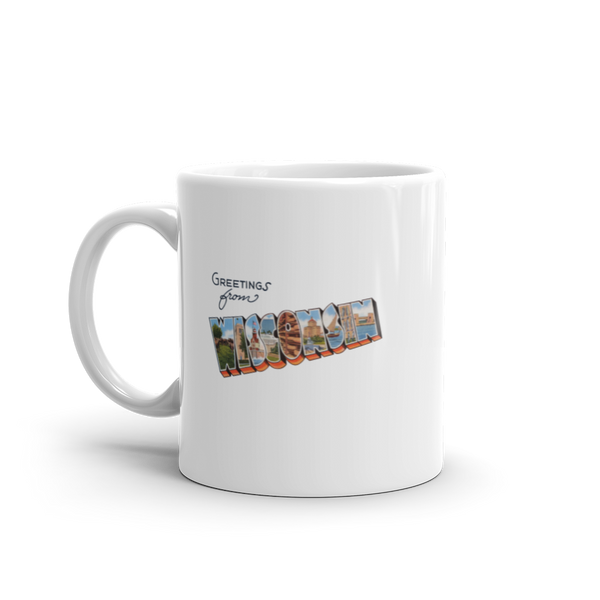 Greetings from Wisconsin Mug