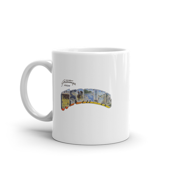 Greetings from Wyoming Mug