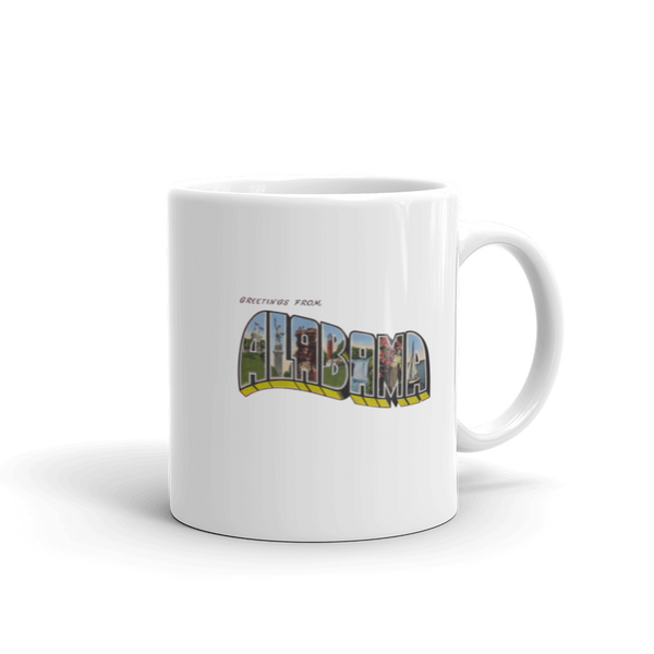Greetings from Alabama Mug