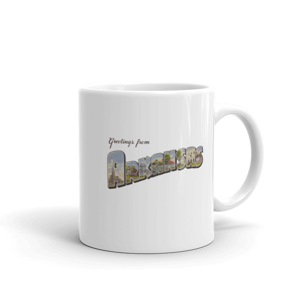 Greetings from Arkansas Mug