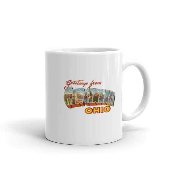 Greetings from Cincinnati, OH Mug