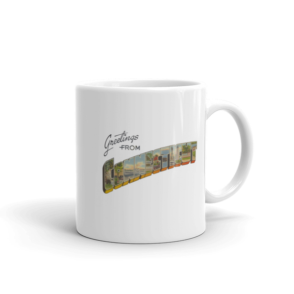 Greetings from Connecticut Mug