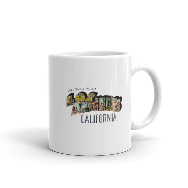 Greetings from Los Angeles, CA Mug