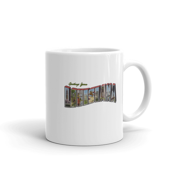 Greetings from Louisiana Mug
