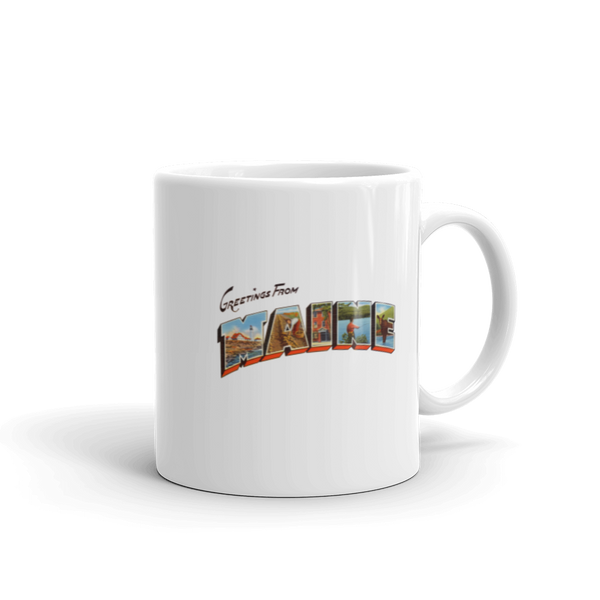 Greetings from Maine Mug