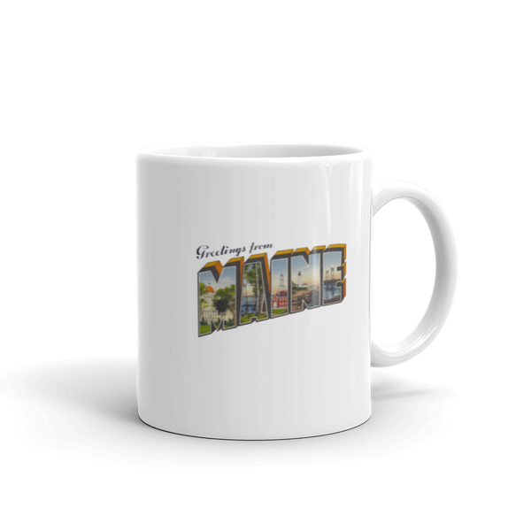 Greetings from Maine Mug